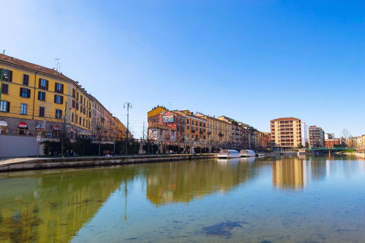 Apartmán Luvi - Alzaia Naviglio Pavese Milán Exteriér fotografie